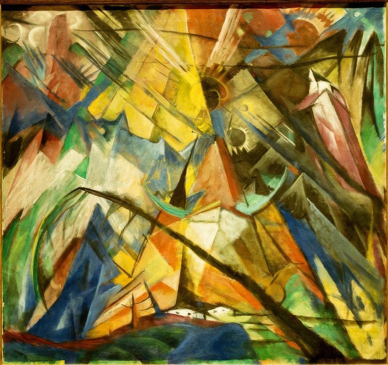 Tirol by Franz Marc