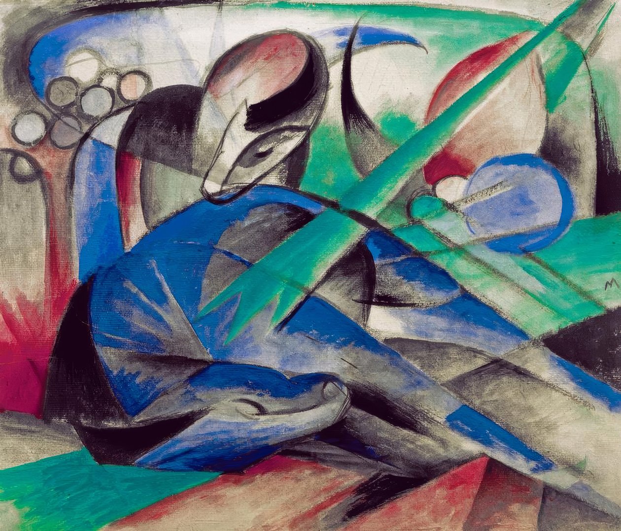 Rüyada at by Franz Marc