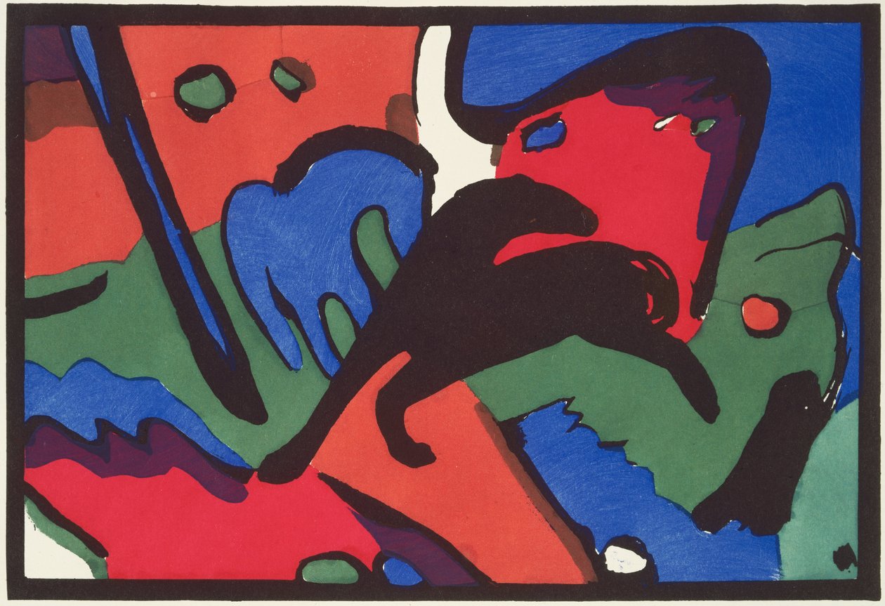 Mavi Binici by Franz Marc and Wassily Kandinsky