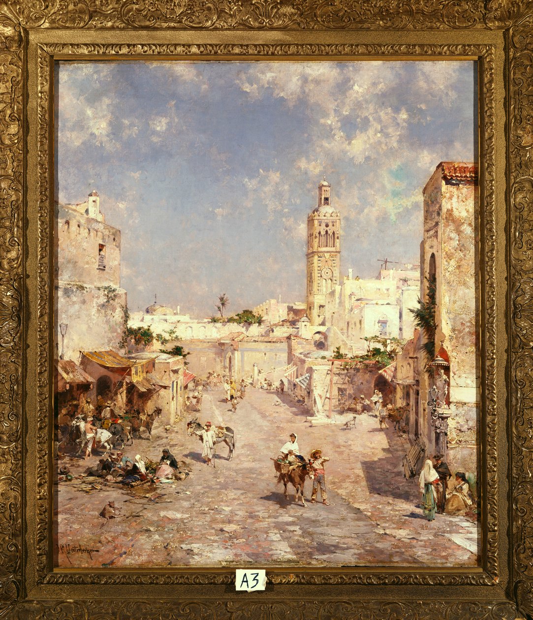 Mağribi Kasabasındaki Rakamlar by Franz Richard Unterberger