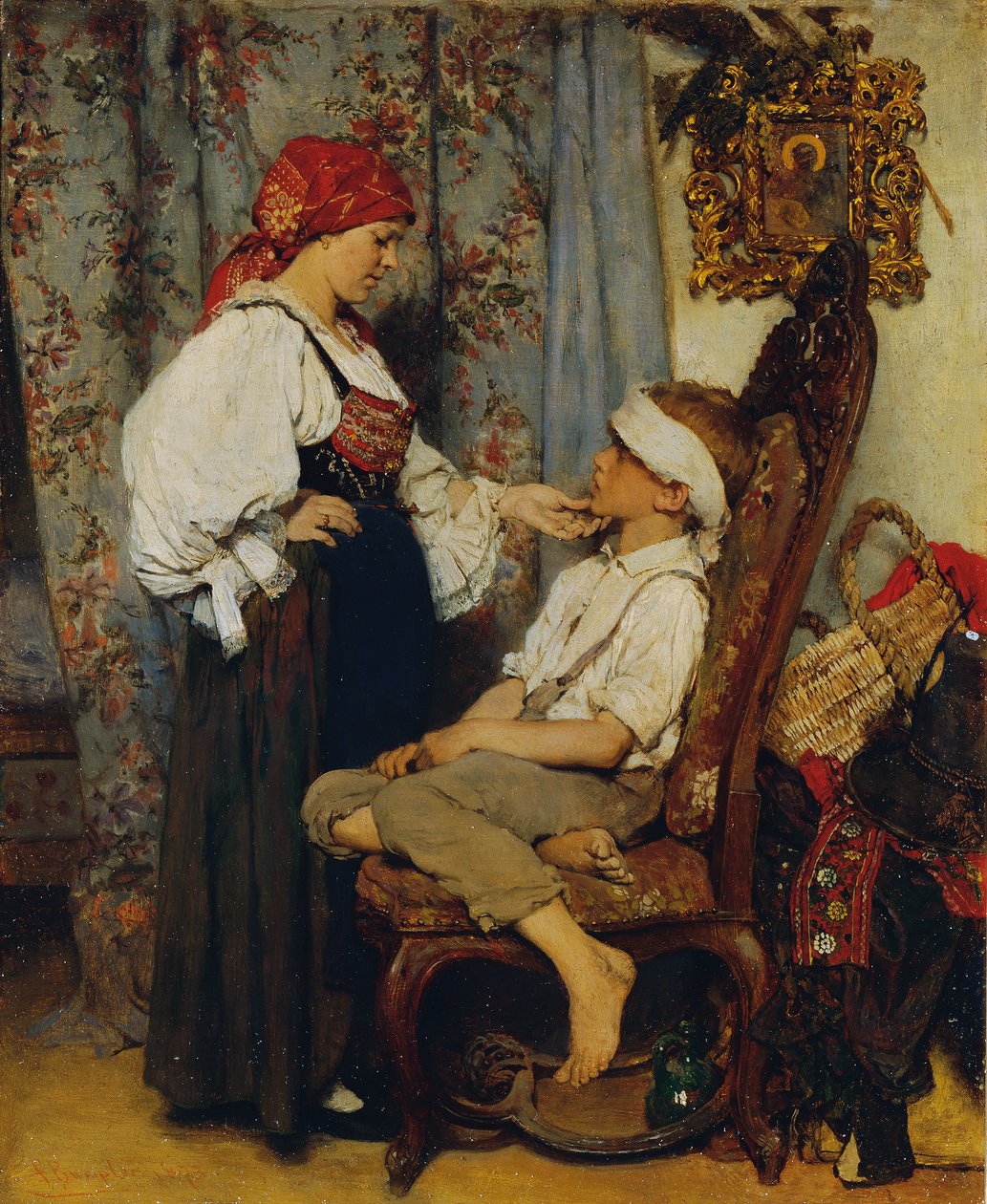 küçük hasta by Franz Rumpler