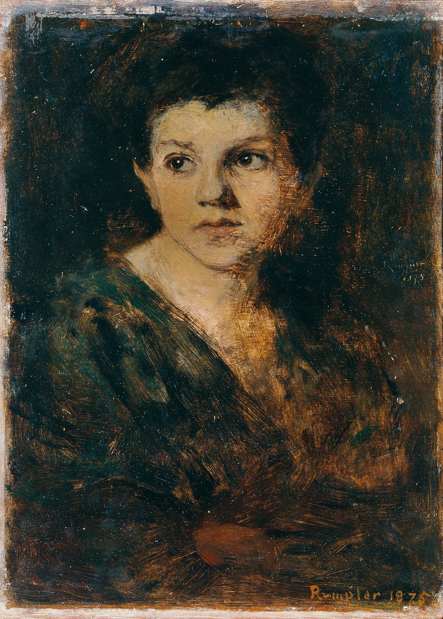 erkek kafa by Franz Rumpler