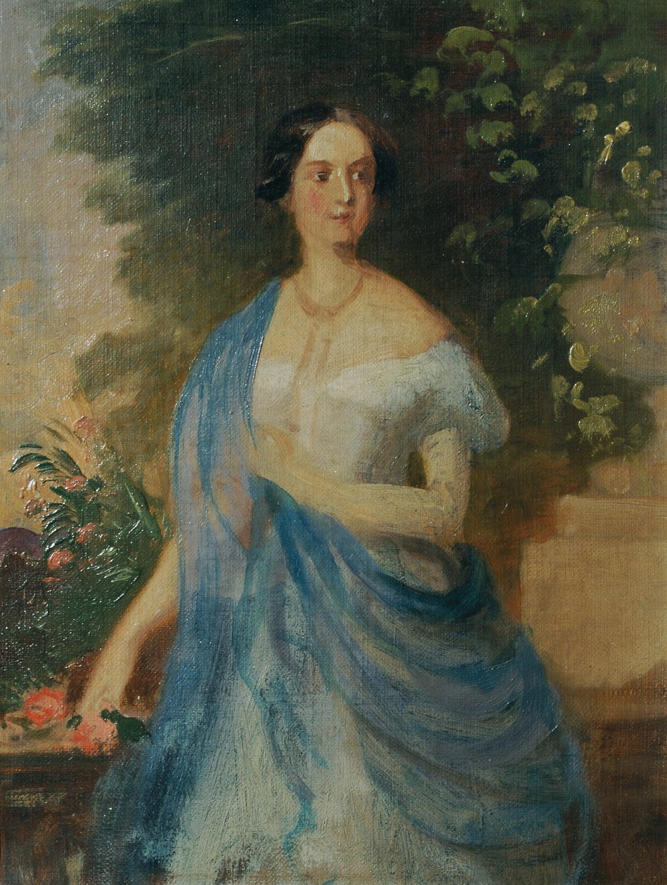 Clothilde Prenses Dietrichstein by Franz Schrotzberg