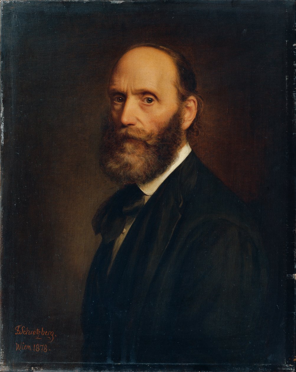 kendi kendine portre by Franz Schrotzberg