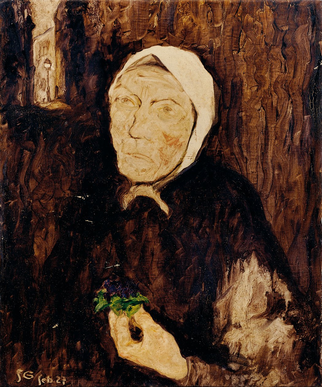 Menekşe Satıcısı by Franz Secky