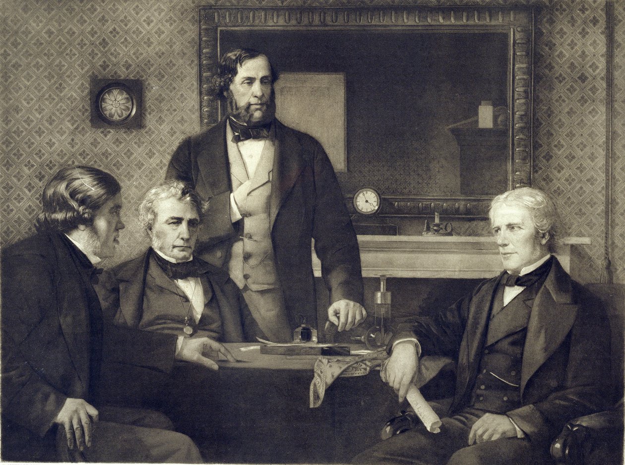 Michael Faraday (1791-1867), Edward A. Armitage
