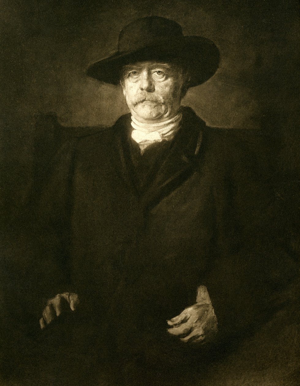 Kont Otto von Bismarck by Franz Seraph von Lenbach