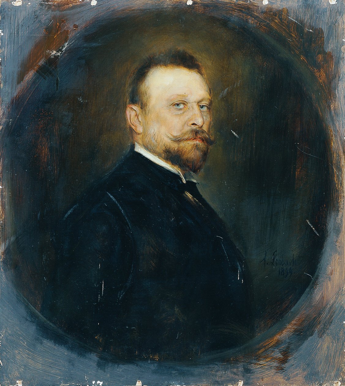 Reichsrat milletvekili Dr. Joseph Maria Baernreither by Franz Seraph von Lenbach
