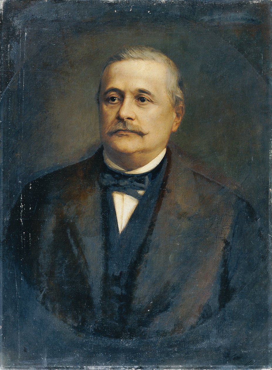İmparatorluk Meclis Üyesi ve Reichstag üyesi Isaac Rubinstein by Franz Seraph von Lenbach