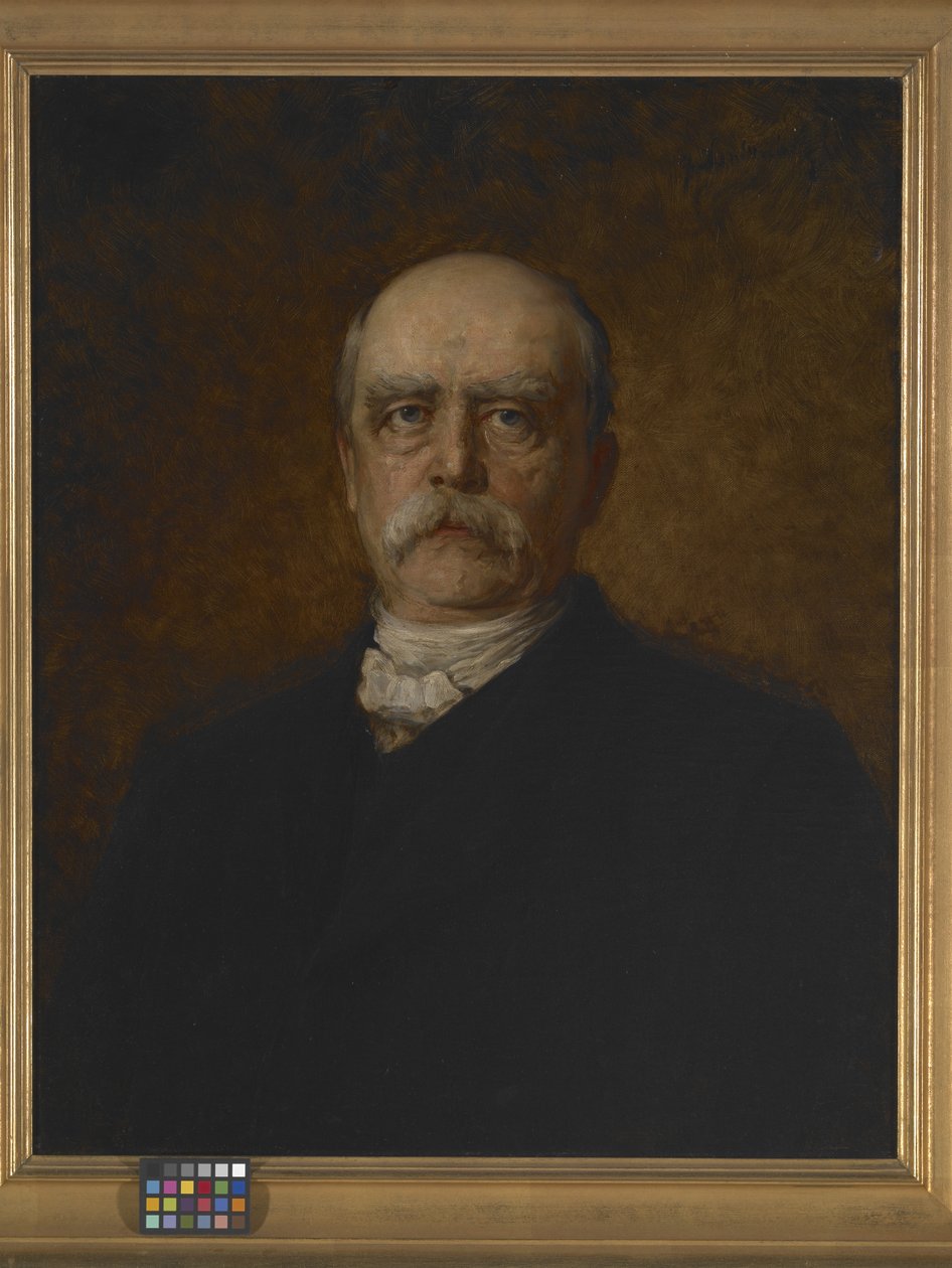 Otto Eduard Leopold Von Bismarck'ın Portresi (tuval üzerine yağlı boya) by Franz Seraph von Lenbach