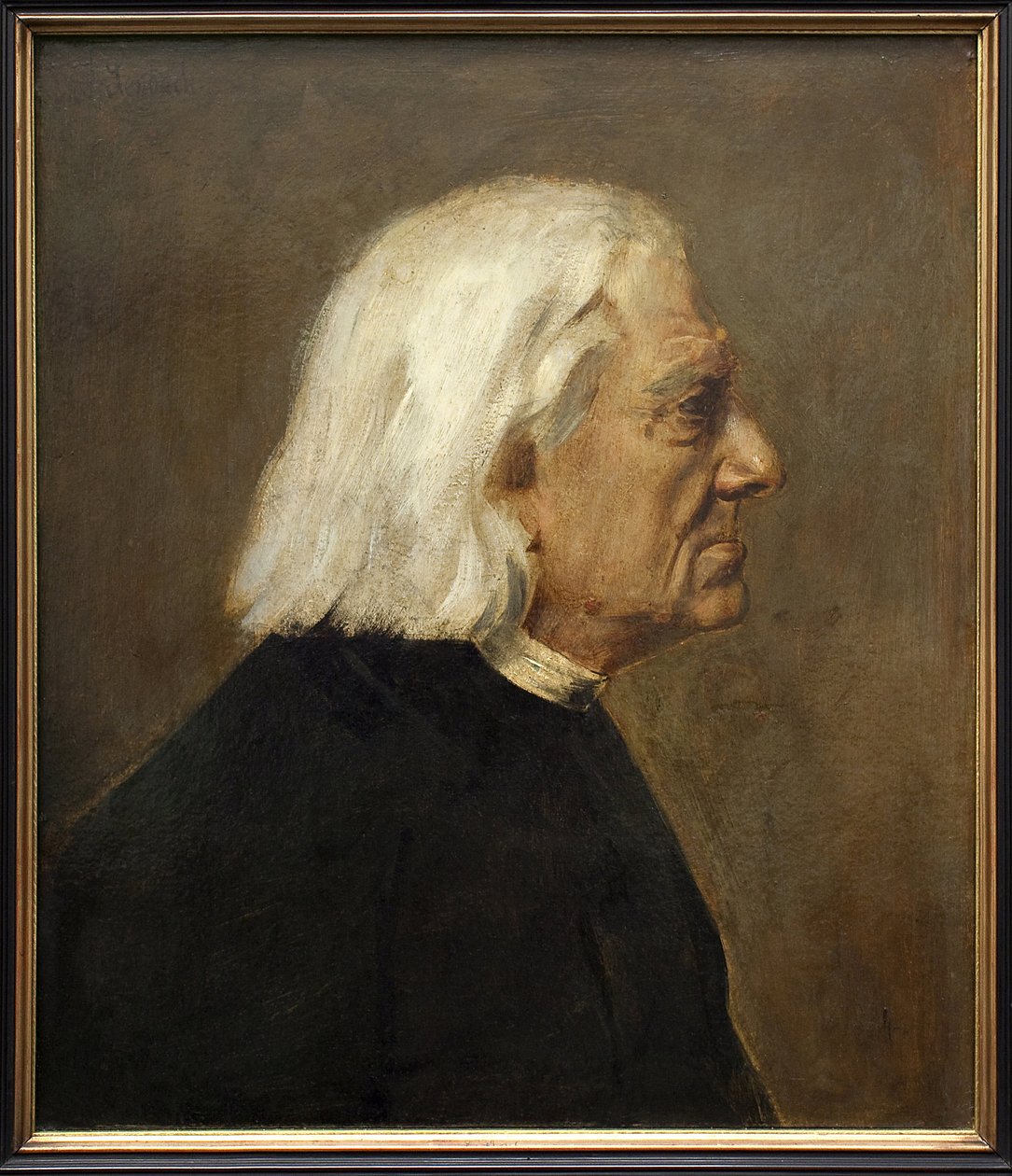 Besteci Franz Liszt (1811-1886). Franz von Lenbach