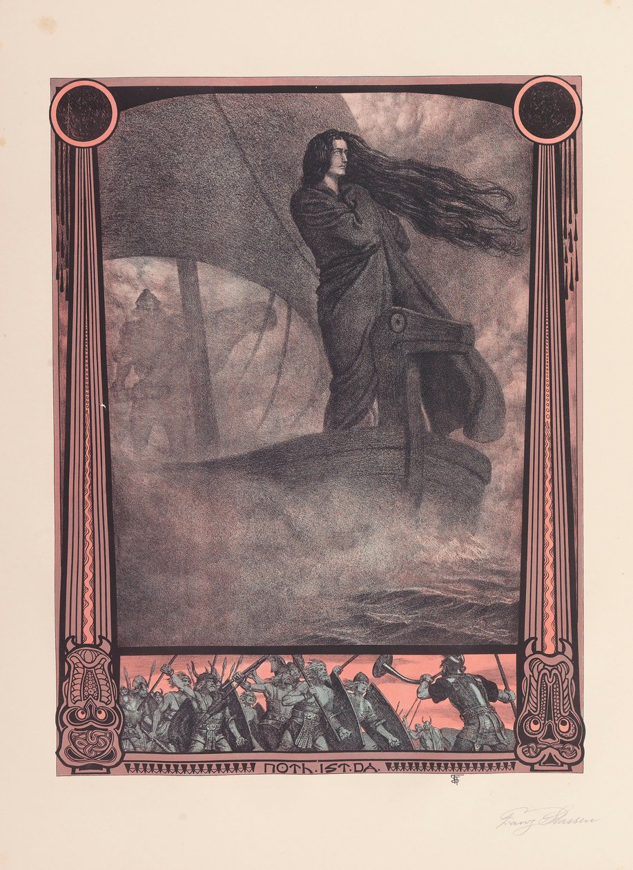 Nibelung'un Yüzüğü, 1914. by Franz Stassen
