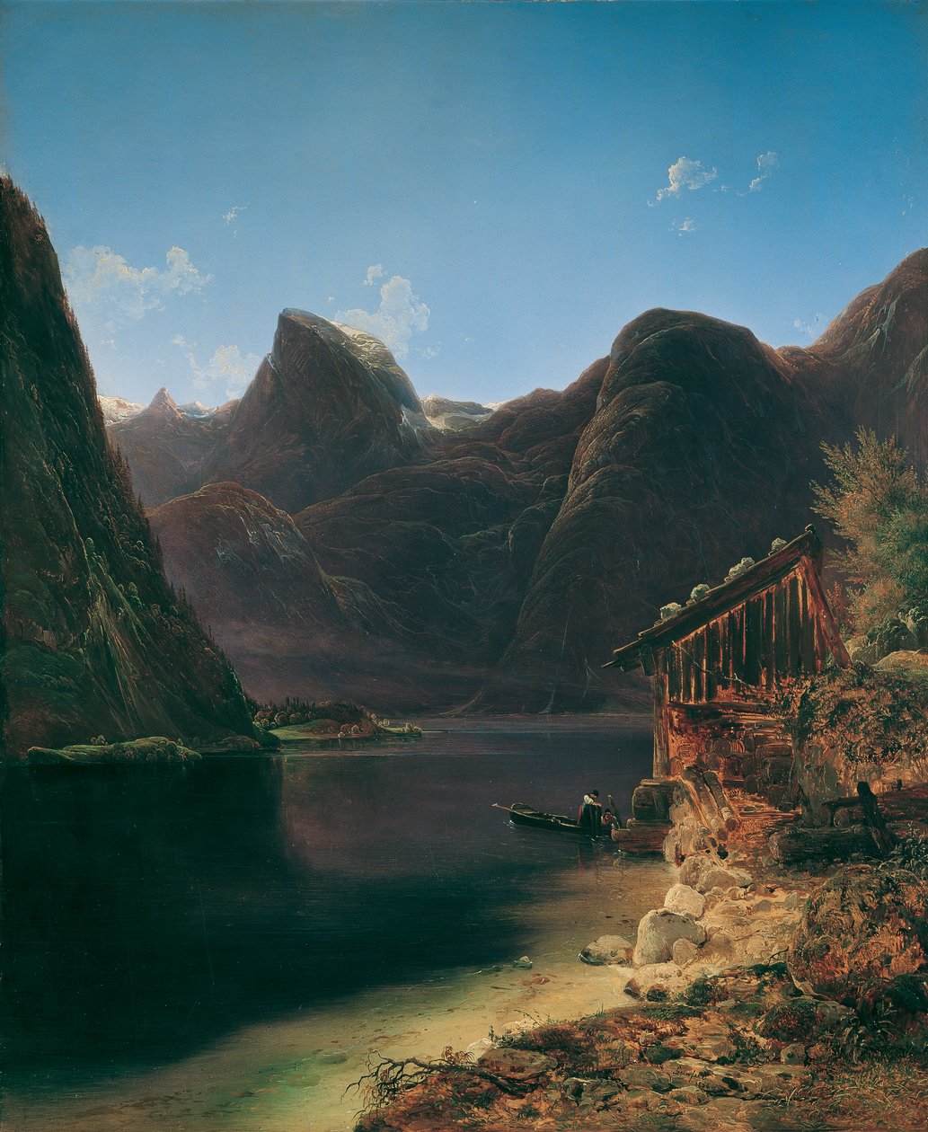 Hallstatt Gölü by Franz Steinfeld