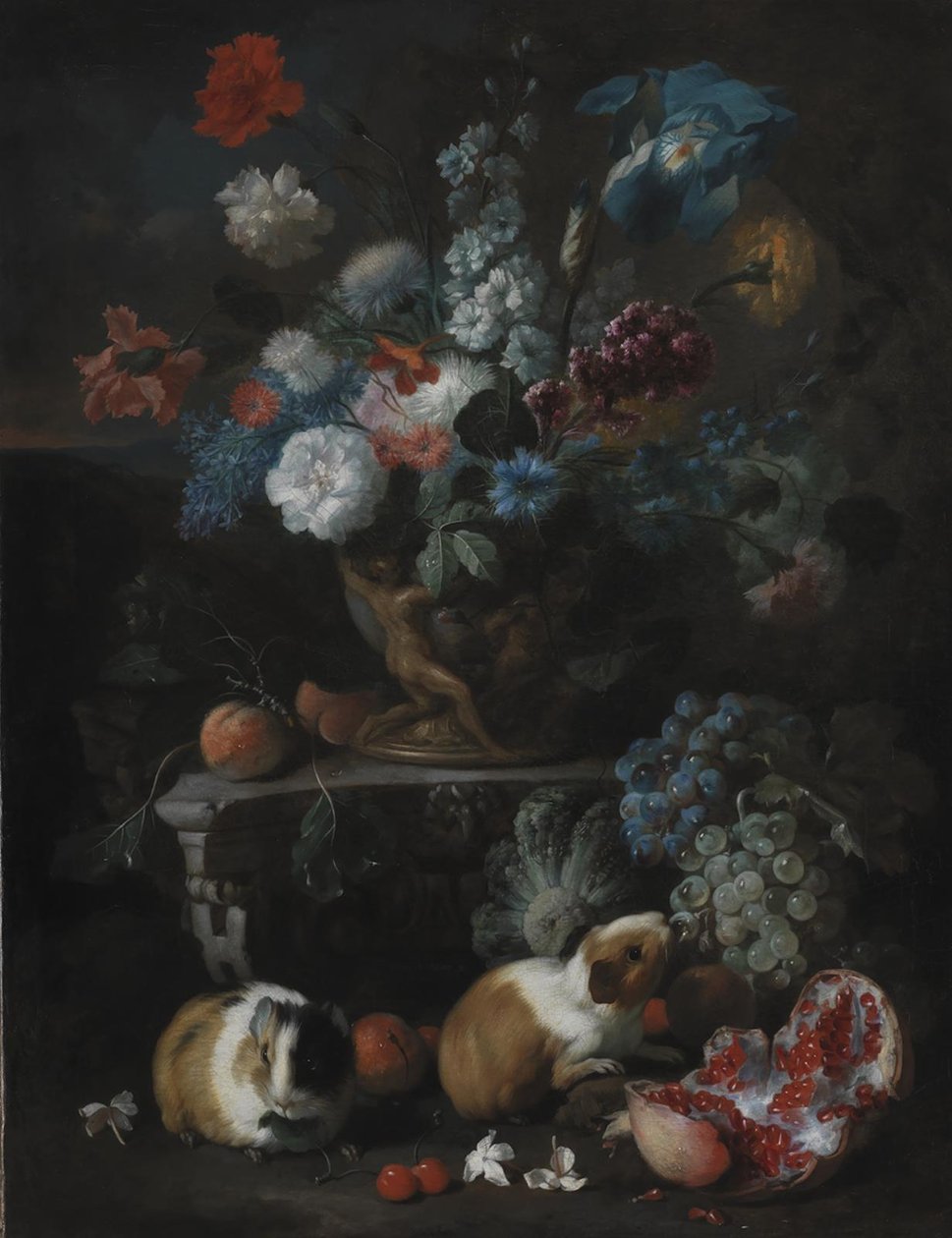 Gine Domuzlu Çiçek Parçası by Franz Werner Tamm