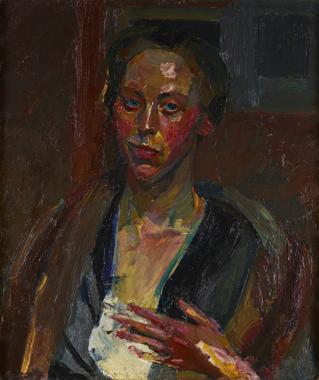 İsveçli ressam Ella Wanner by Franz Wiegele