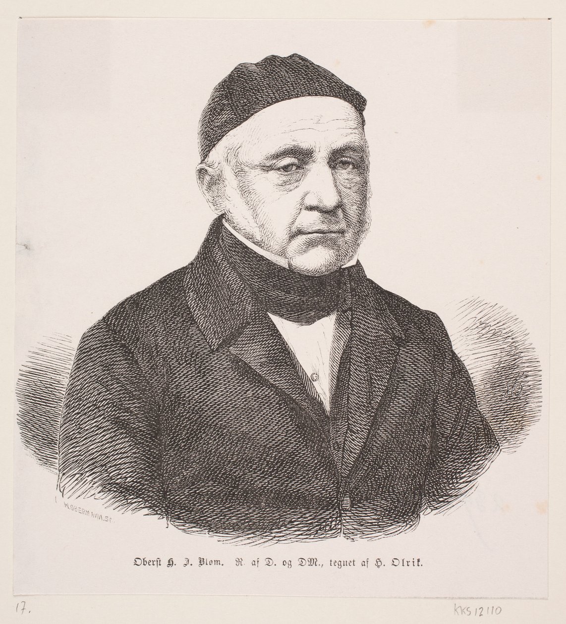 H.J. Blom by Franz Wilhelm Obermann