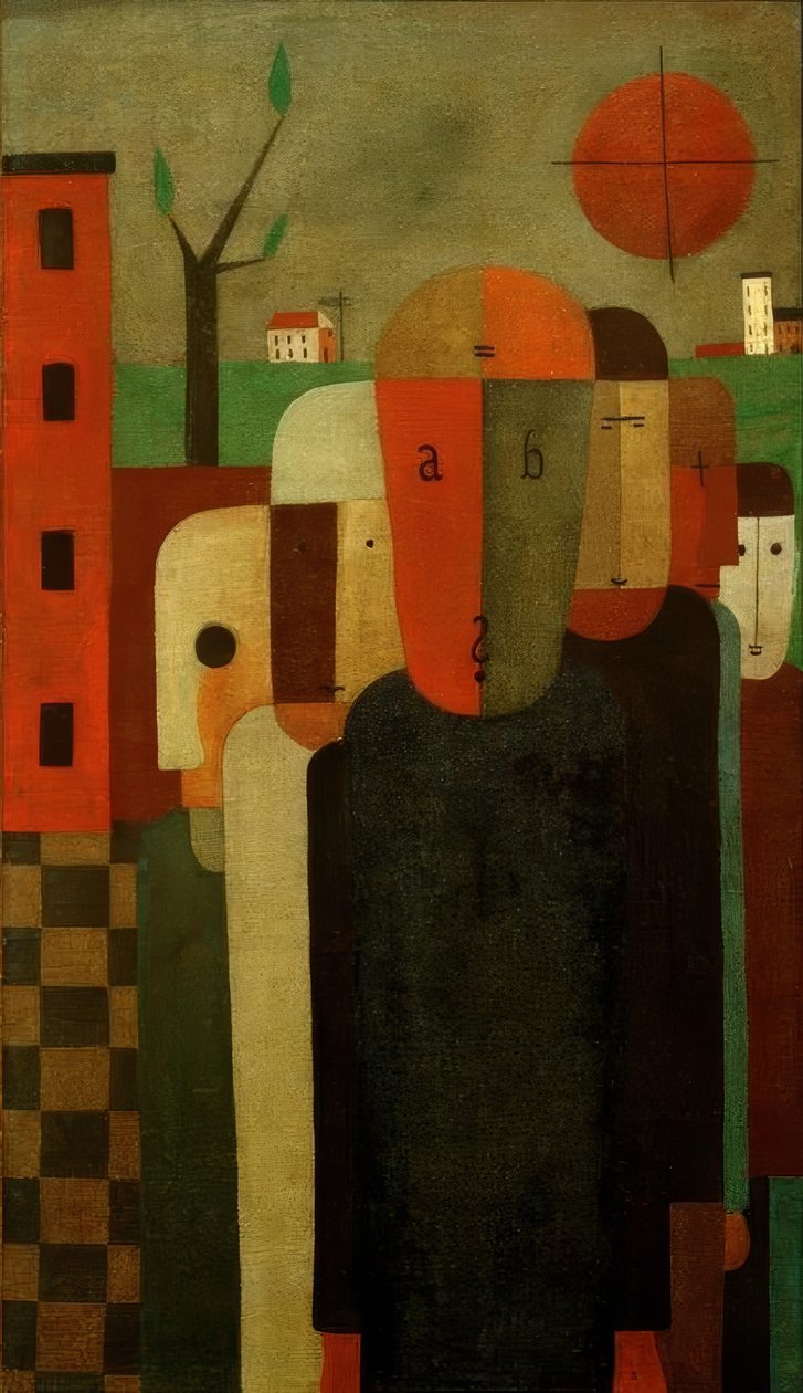 Grup by Franz Wilhelm Seiwert