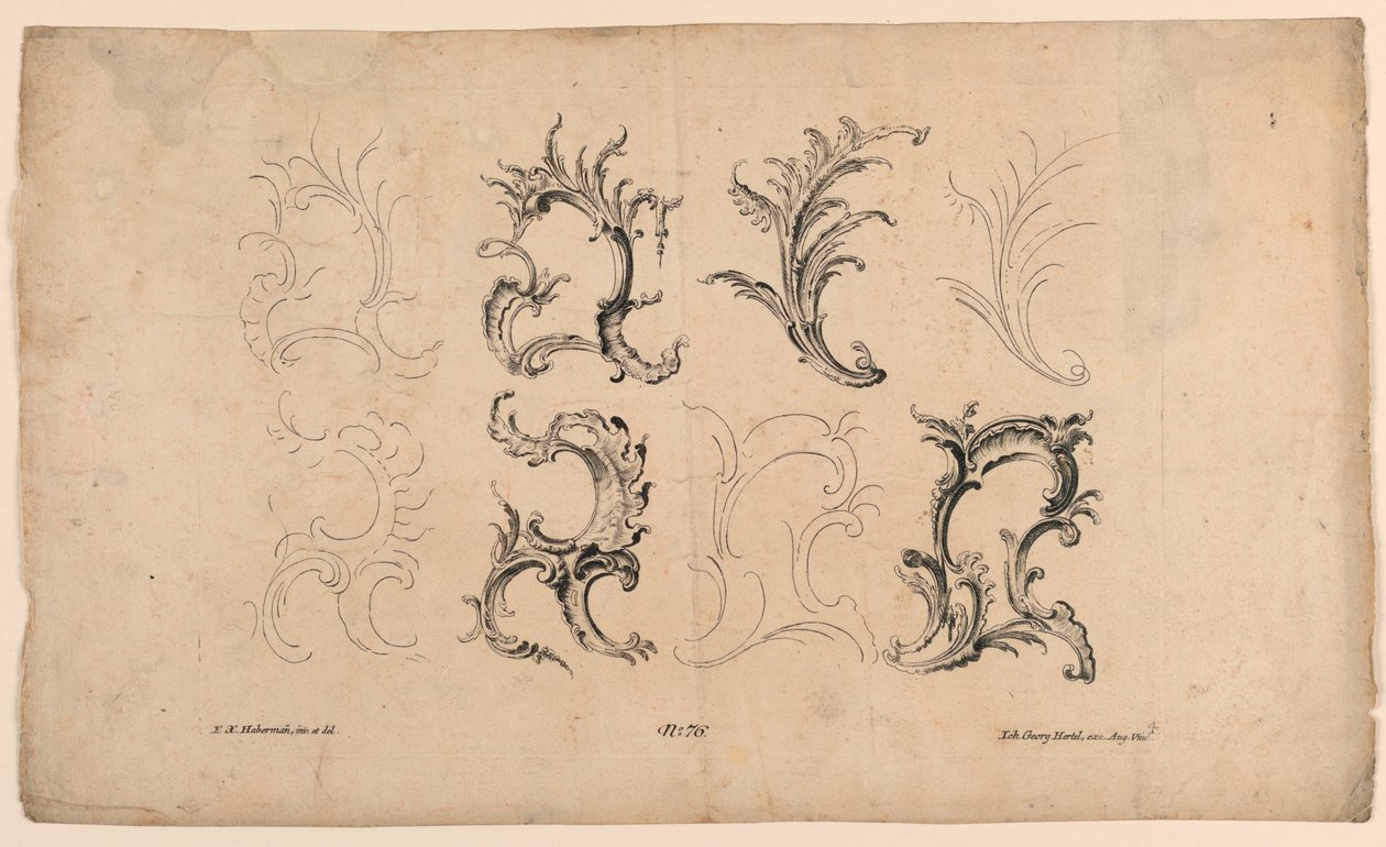 Rocaille Motifi, Set No. 76