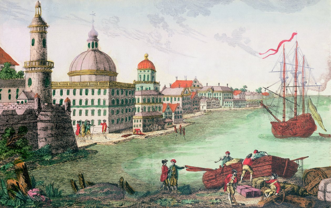 Quebec manzarası by Franz Xaver Habermann