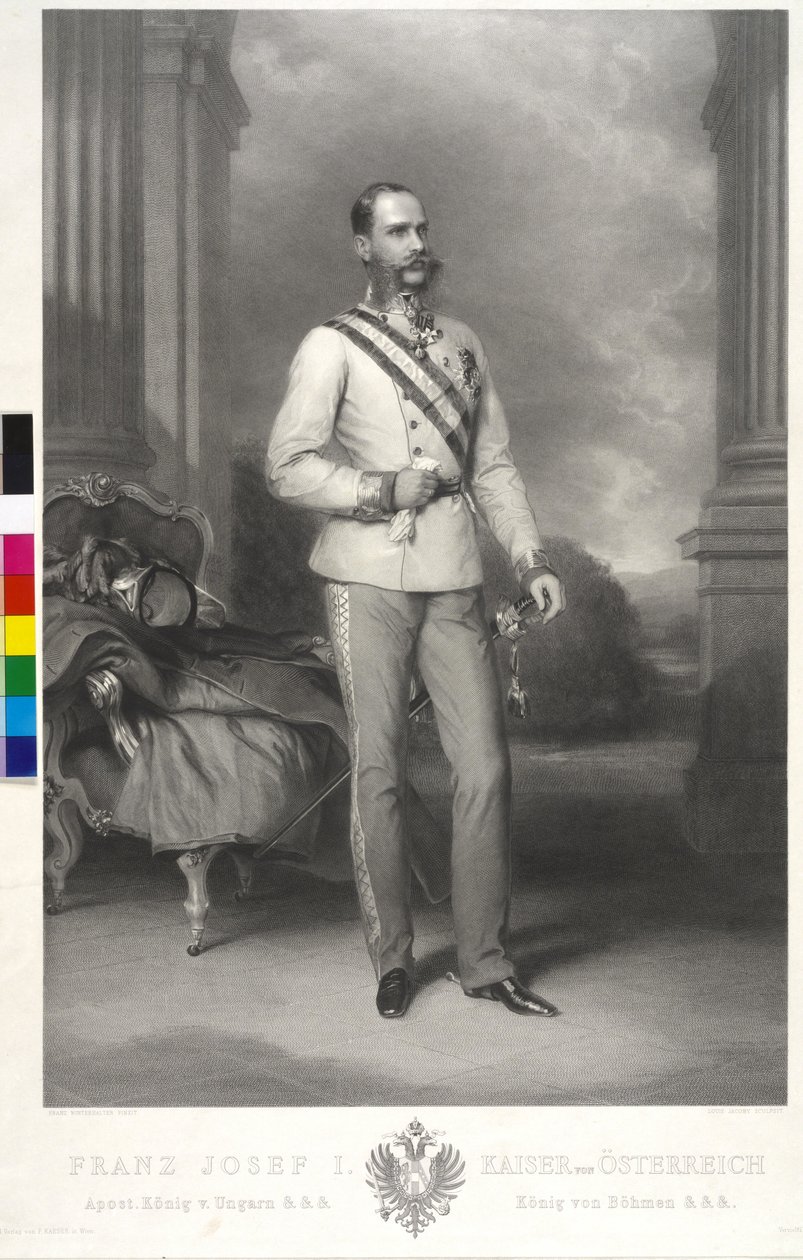 Avusturya İmparatoru I. Franz Joseph by Franz Xaver Winterhalter