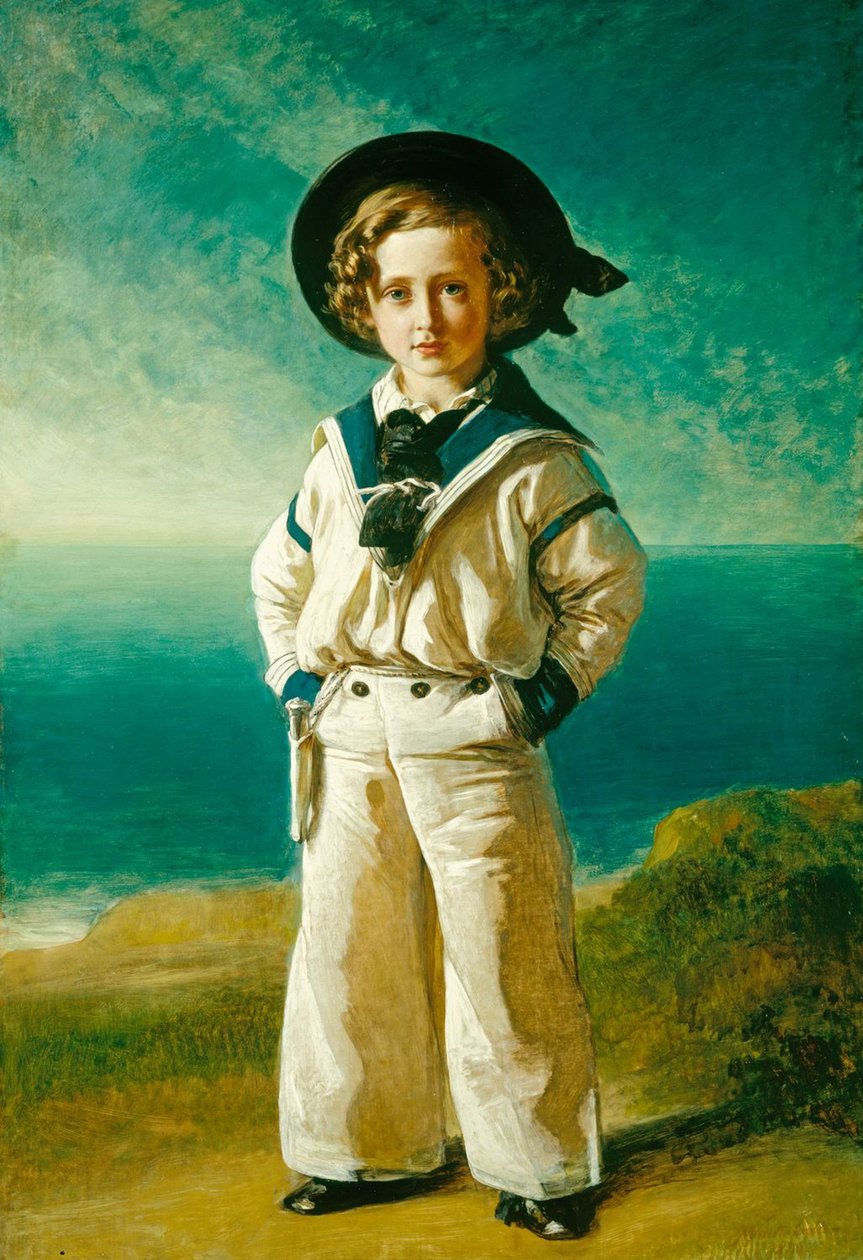Kral Edward VII 1841-1910, Albert Edward, Galler Prensi, 1846 by Franz Xaver Winterhalter