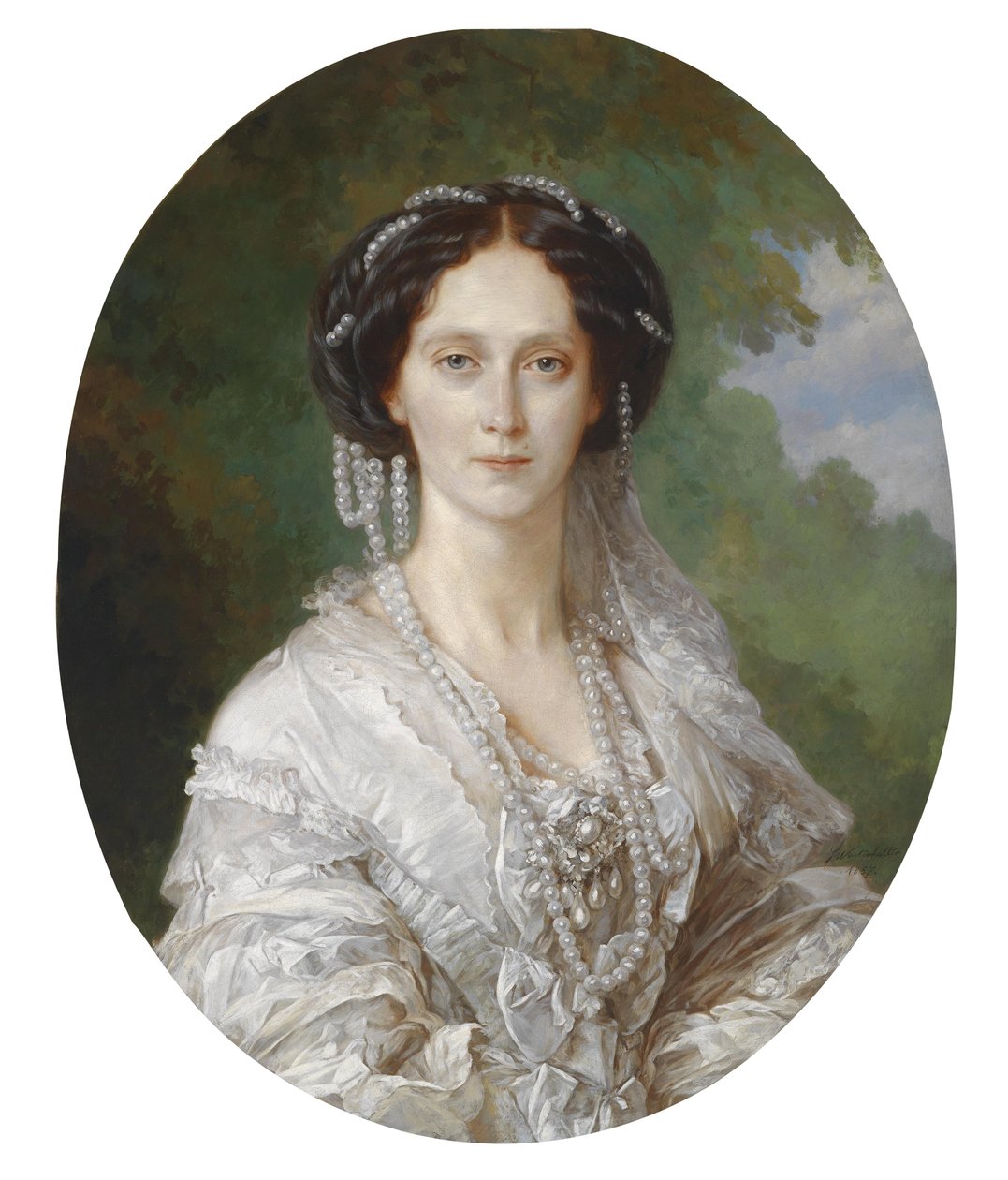 Rusya İmparatoriçesi Maria Alexandrovna (1824-1880), nee Hessen ve Ren Prensesi Marie (Maxilienne Wilhelmine Marie) - Maria Alexandrovna