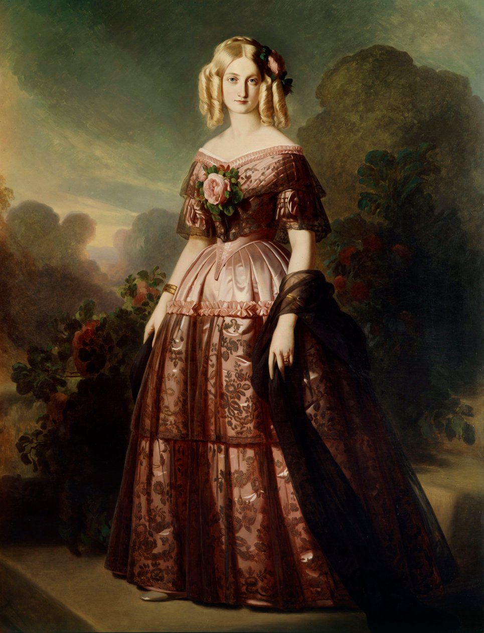 Aumale Düşesi Marie Caroline Auguste de Bourbon Salerno