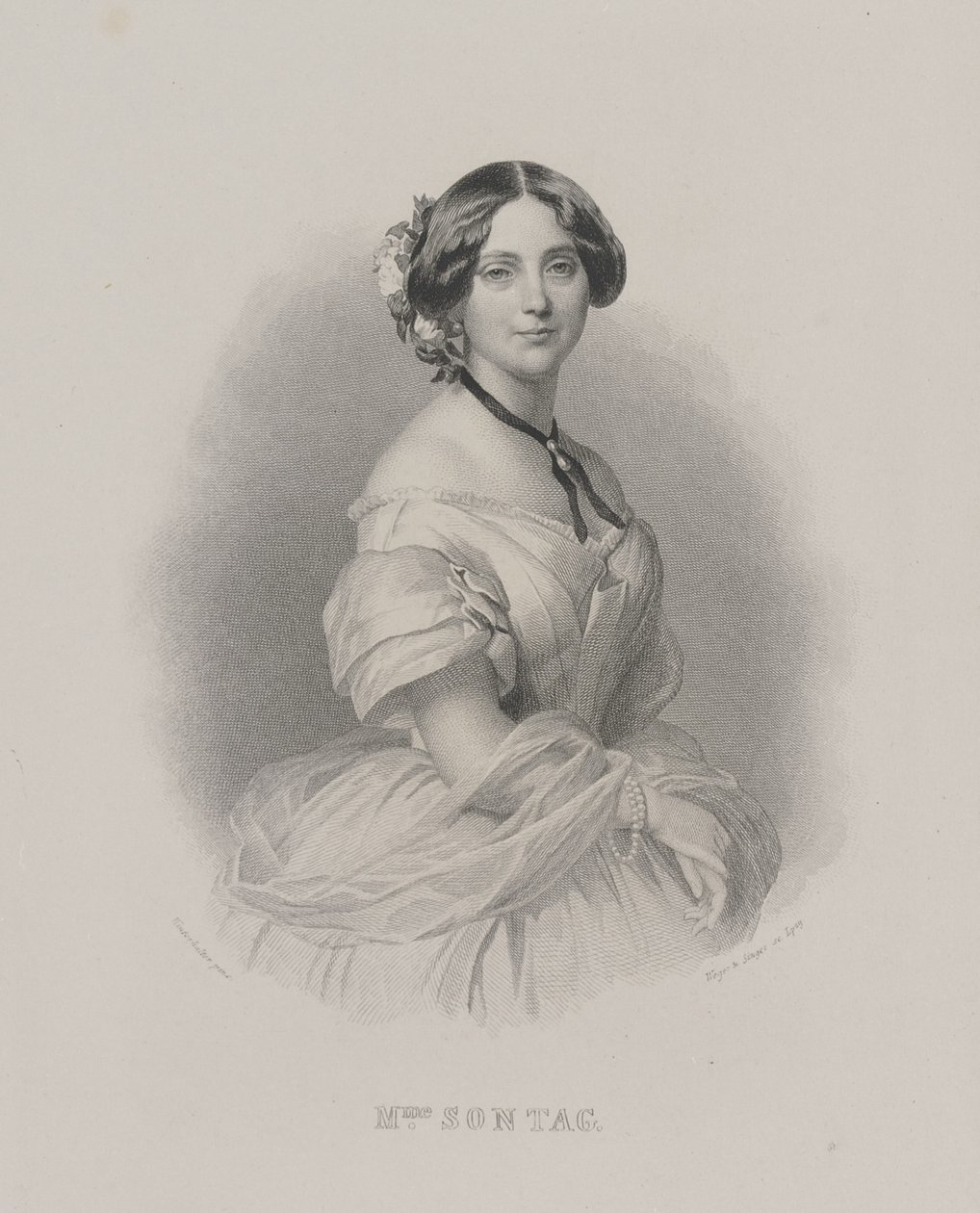 Opera sanatçısı Henriette Sontag