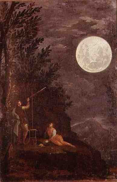 Kardinal ve Temptation by Franz von Bayros (1866 1924)