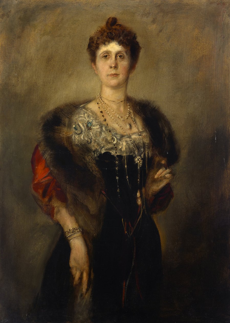 Emma Mumm (Schwarzenstein tarafından) by Franz von Lenbach