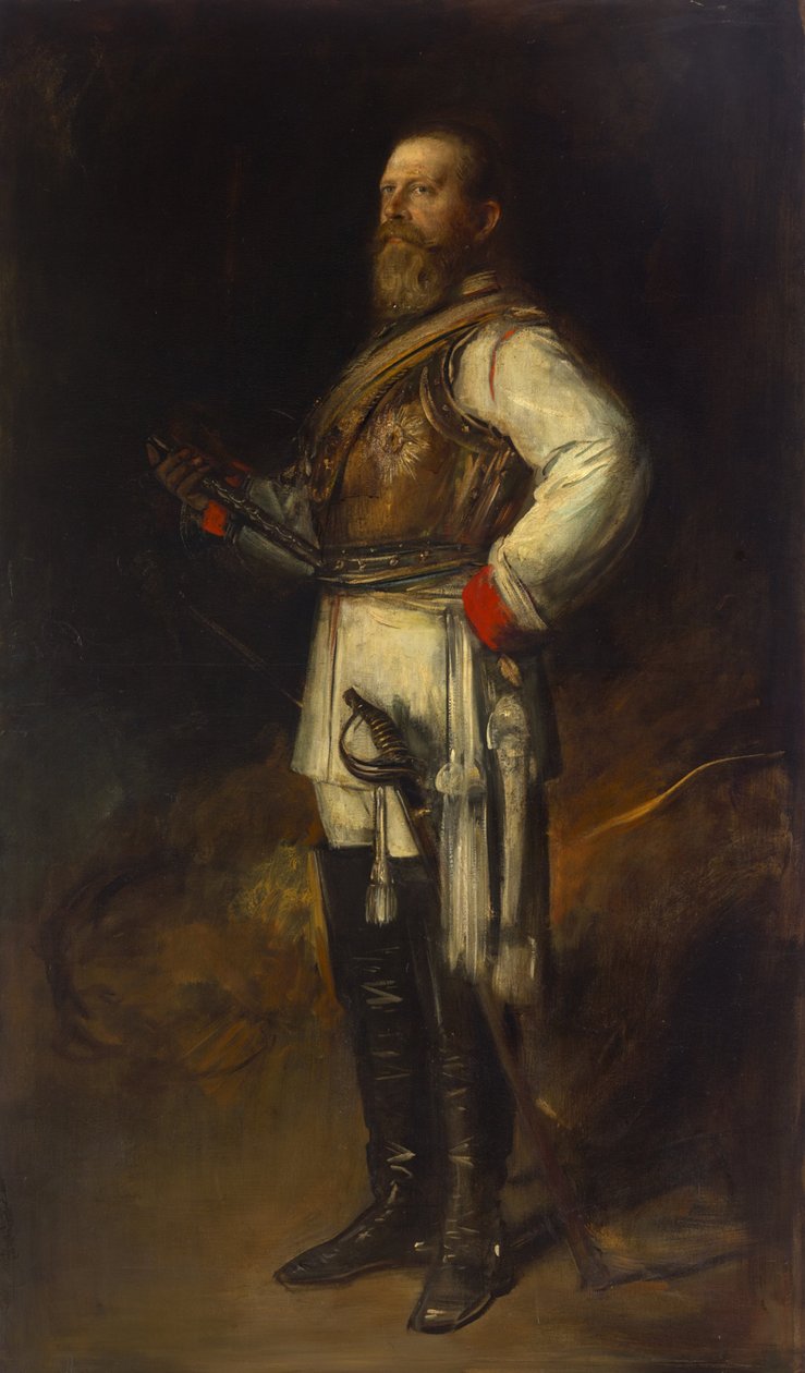 Friedrich Wilhelm Prusya Veliaht Prensi, Friedrich III. Alman İmparatoru by Franz von Lenbach