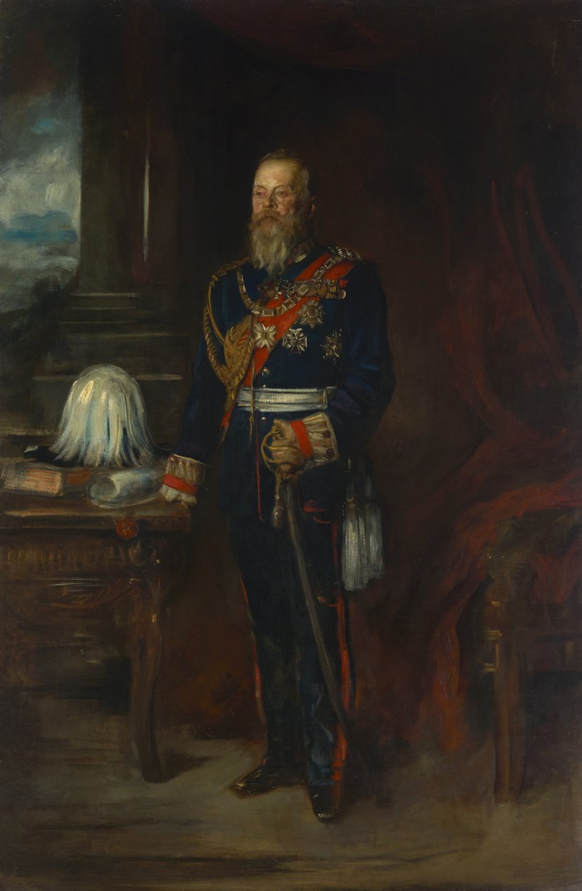 Bavyera Luitpold Prensi Naip by Franz von Lenbach
