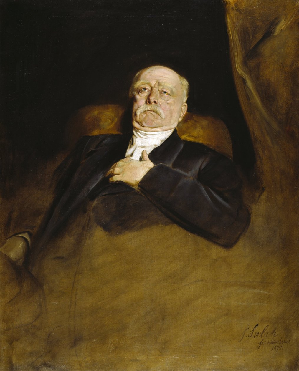 Otto Prens Bismarck by Franz von Lenbach