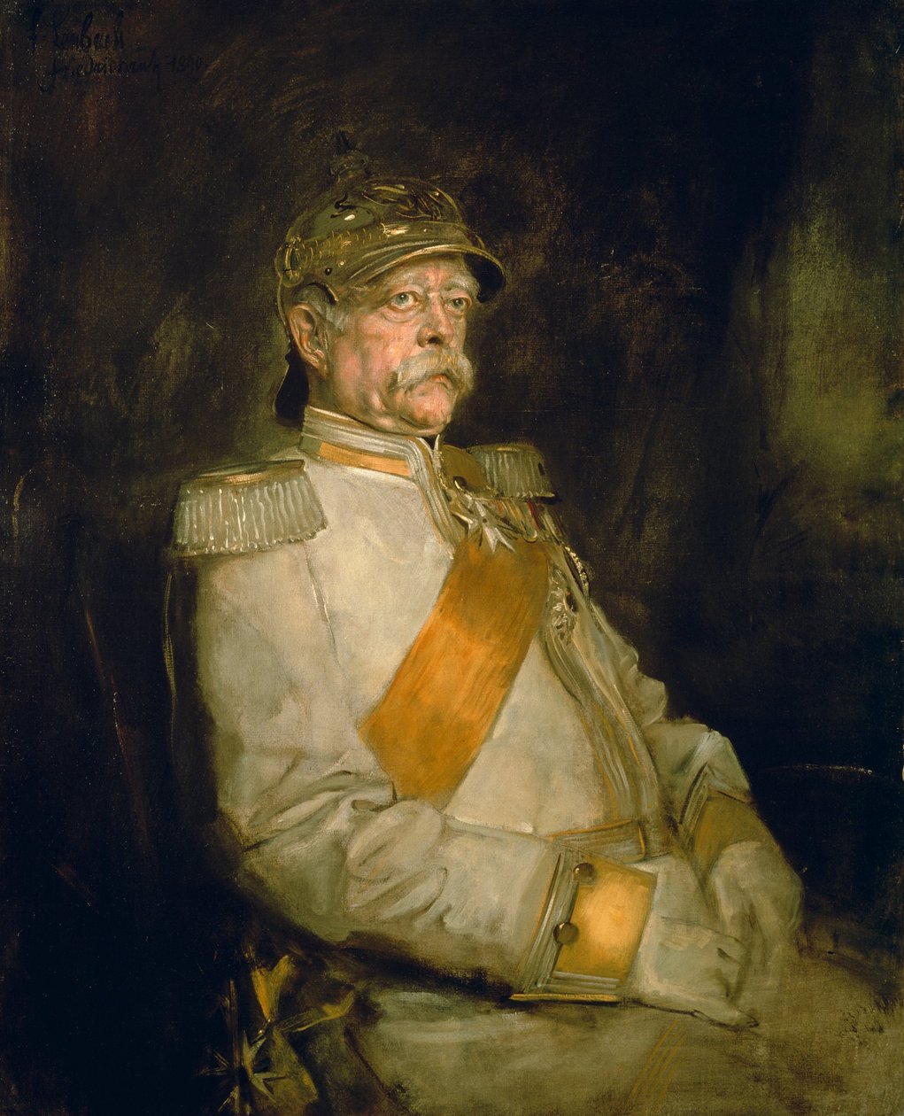 Otto Prens Bismarck by Franz von Lenbach