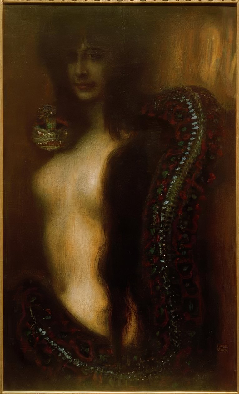 Günah by Franz von Stuck