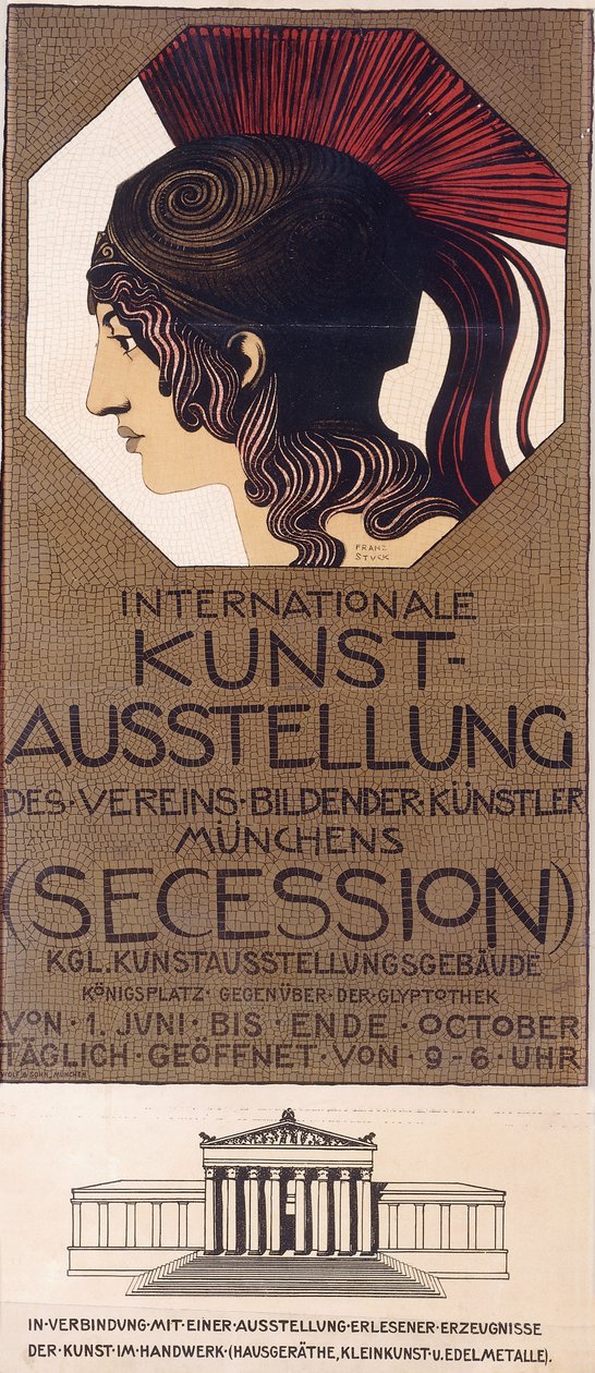 Uluslararası Sanat Sergisi/(Secession)", by Franz von Stuck