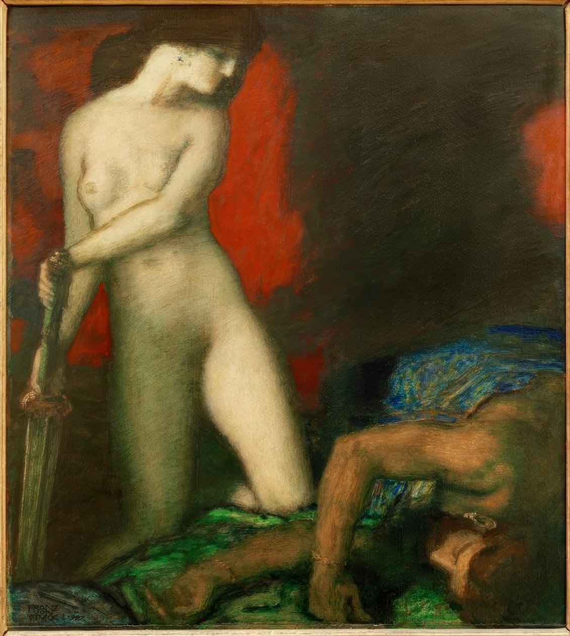 Judith ve Holofernes by Franz von Stuck