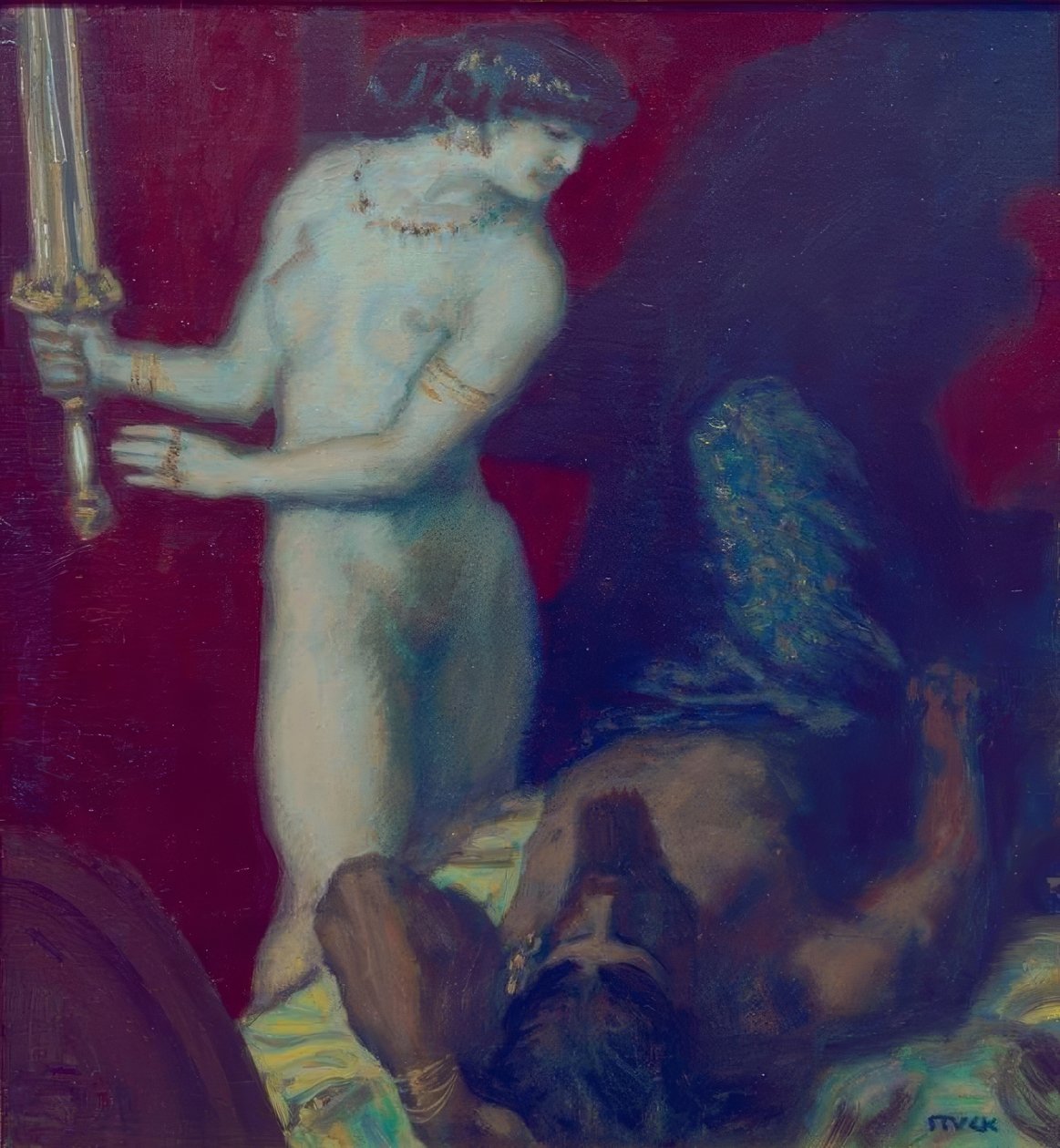 Judith ve Holofernes by Franz von Stuck