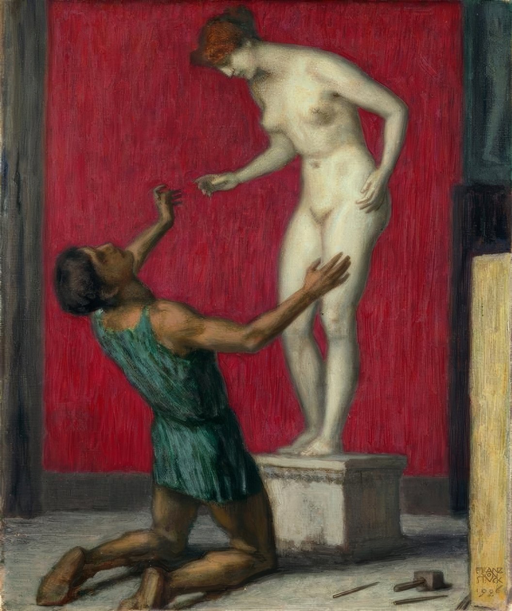 Pigmalion by Franz von Stuck