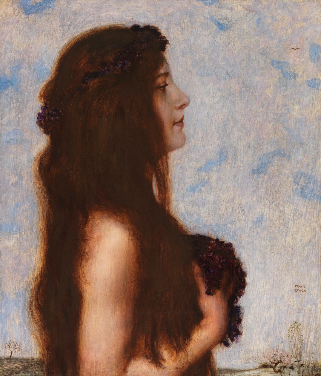 Bahar, c.1901-1902. by Franz von Stuck