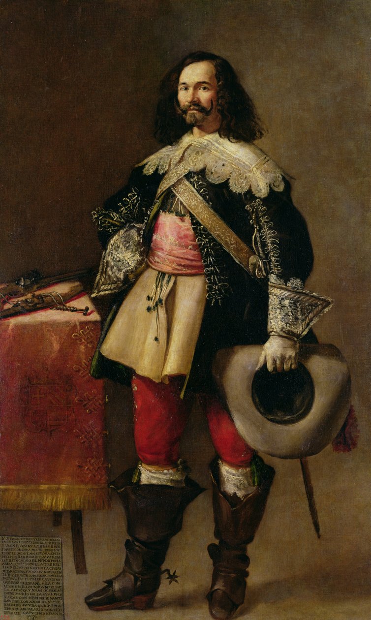 Don Tiburcio de Redin ve Cruzat by Fray Juan Andres Rizi