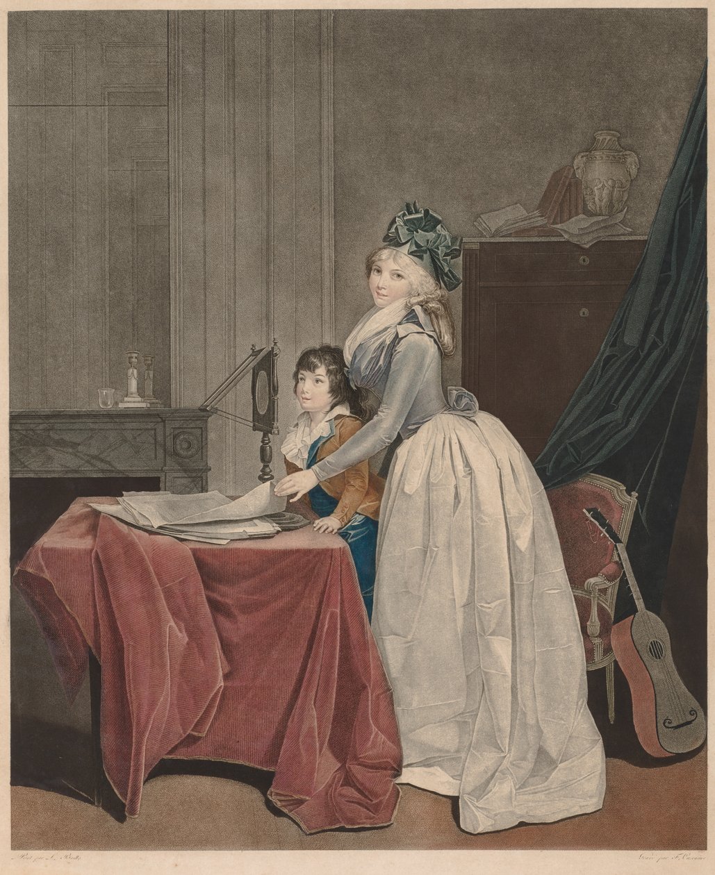 Optik Görüntüleyici, c. 1794. by Fréderic Cazenave