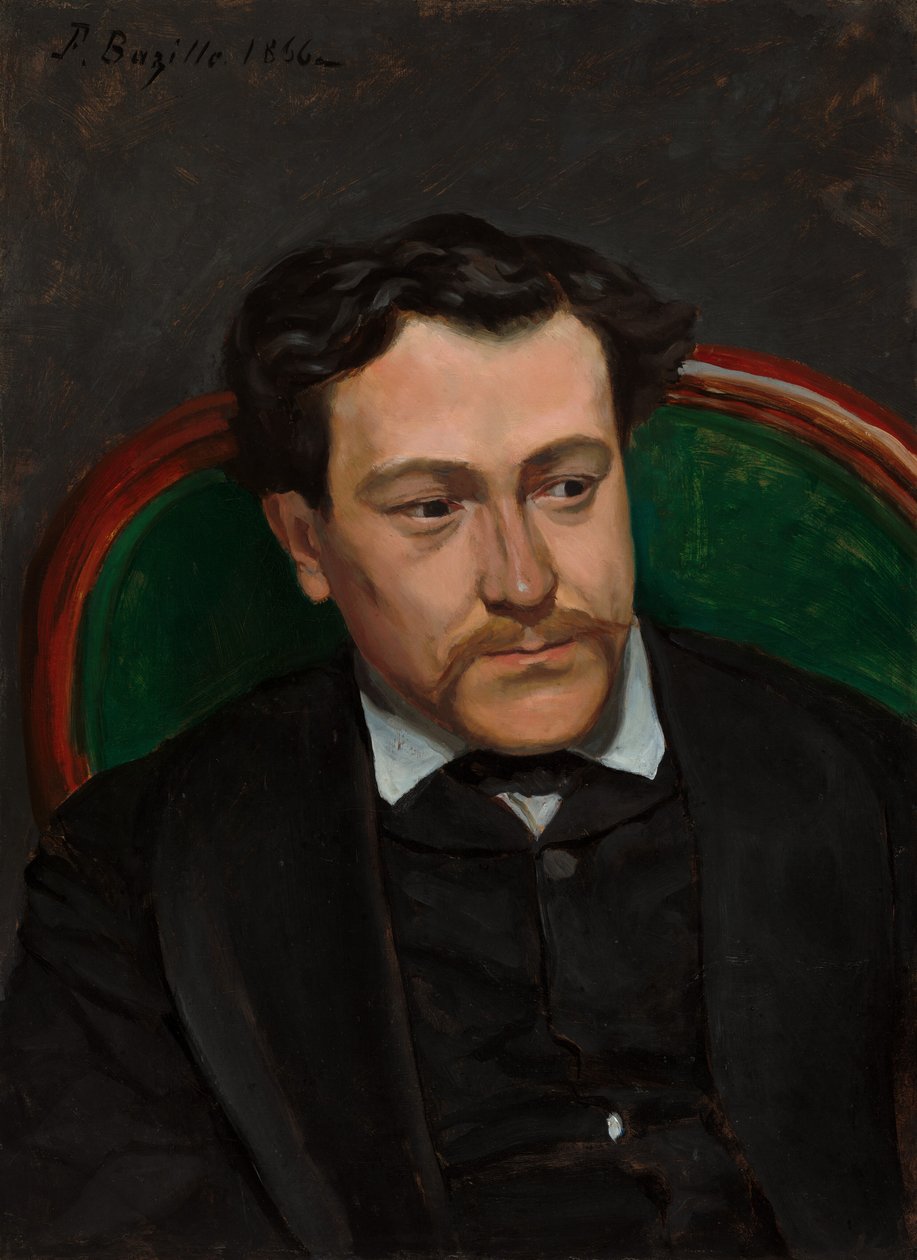 Edouard Blau, muhtemelen 1869. by Frédéric Bazille