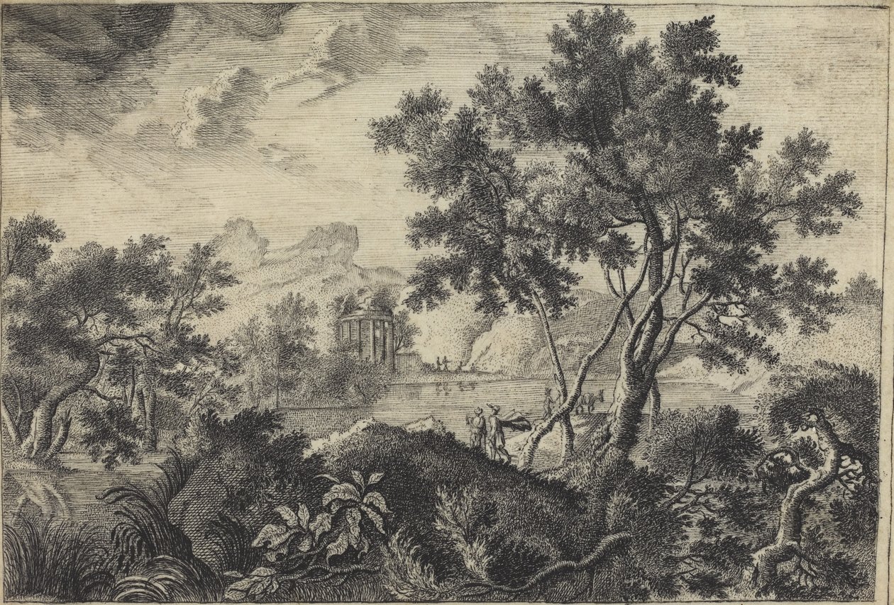 Tempiettolu Klasik Manzara by Frédéric de Moucheron