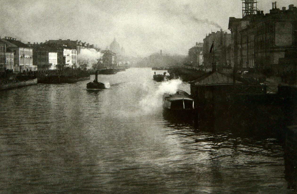 Fontanka Nehri, St Petersburg, Rusya, 1900