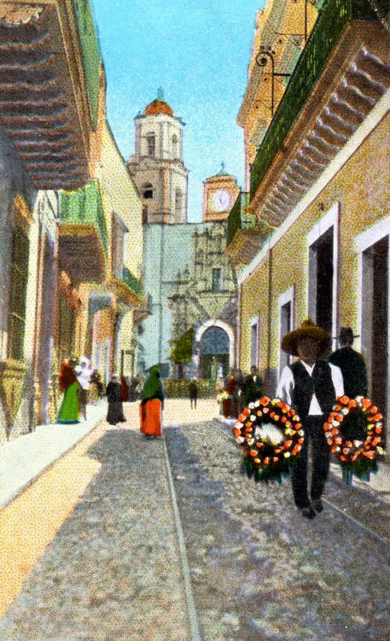 Guanajuato, Meksika, 1910. by Fred Harvey