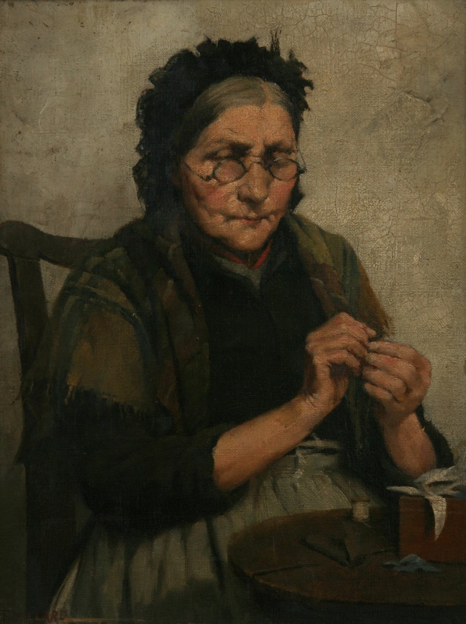 Hayatın İpliği Henüz Pürüzsüz İşliyor, 1885 by Fred Millard
