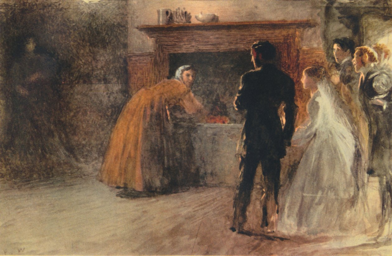 Kesintili Evlilikten Sonra Deli Kadının Ziyareti, c1870, 1942. by Fred Walker