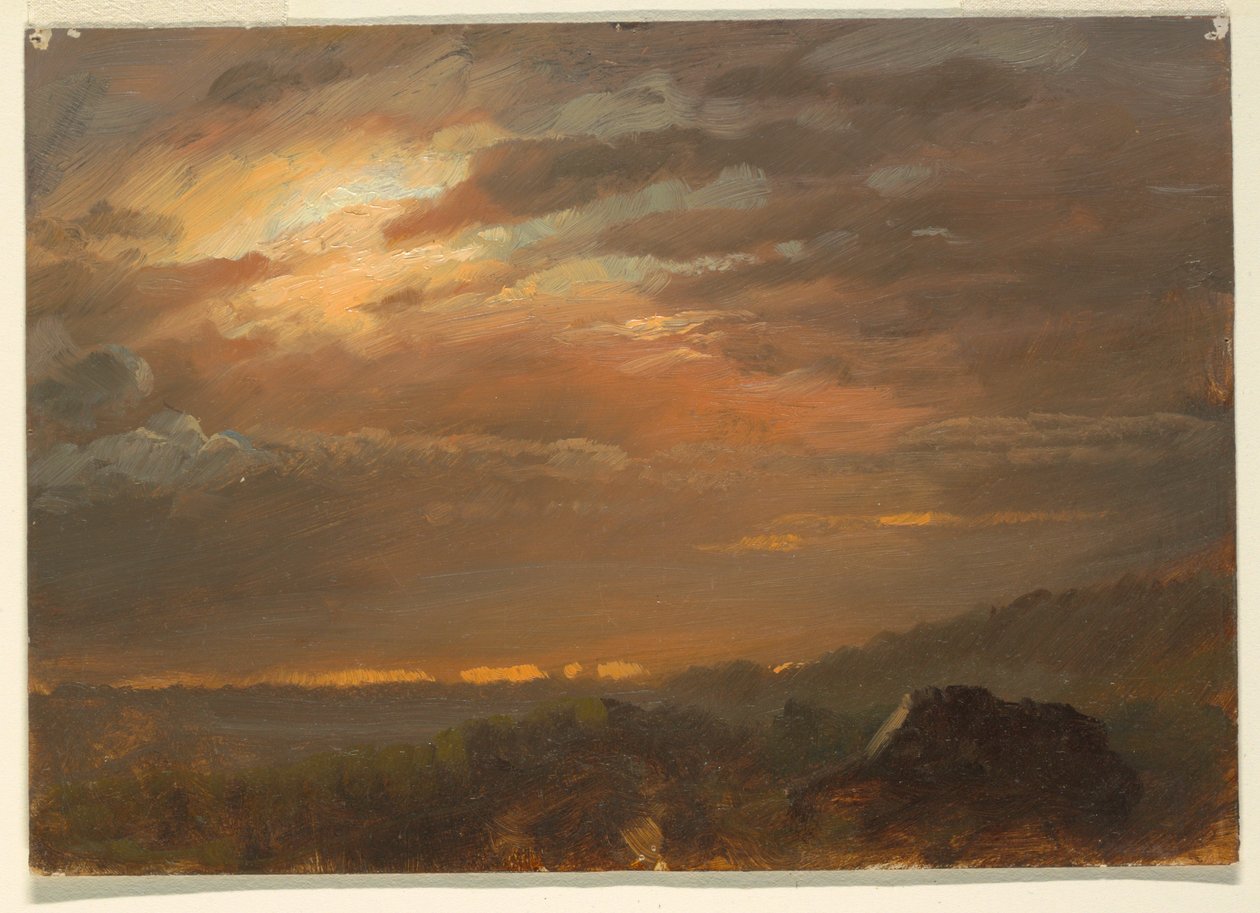 Bulut Çalışmaları by Frederic Edwin Church