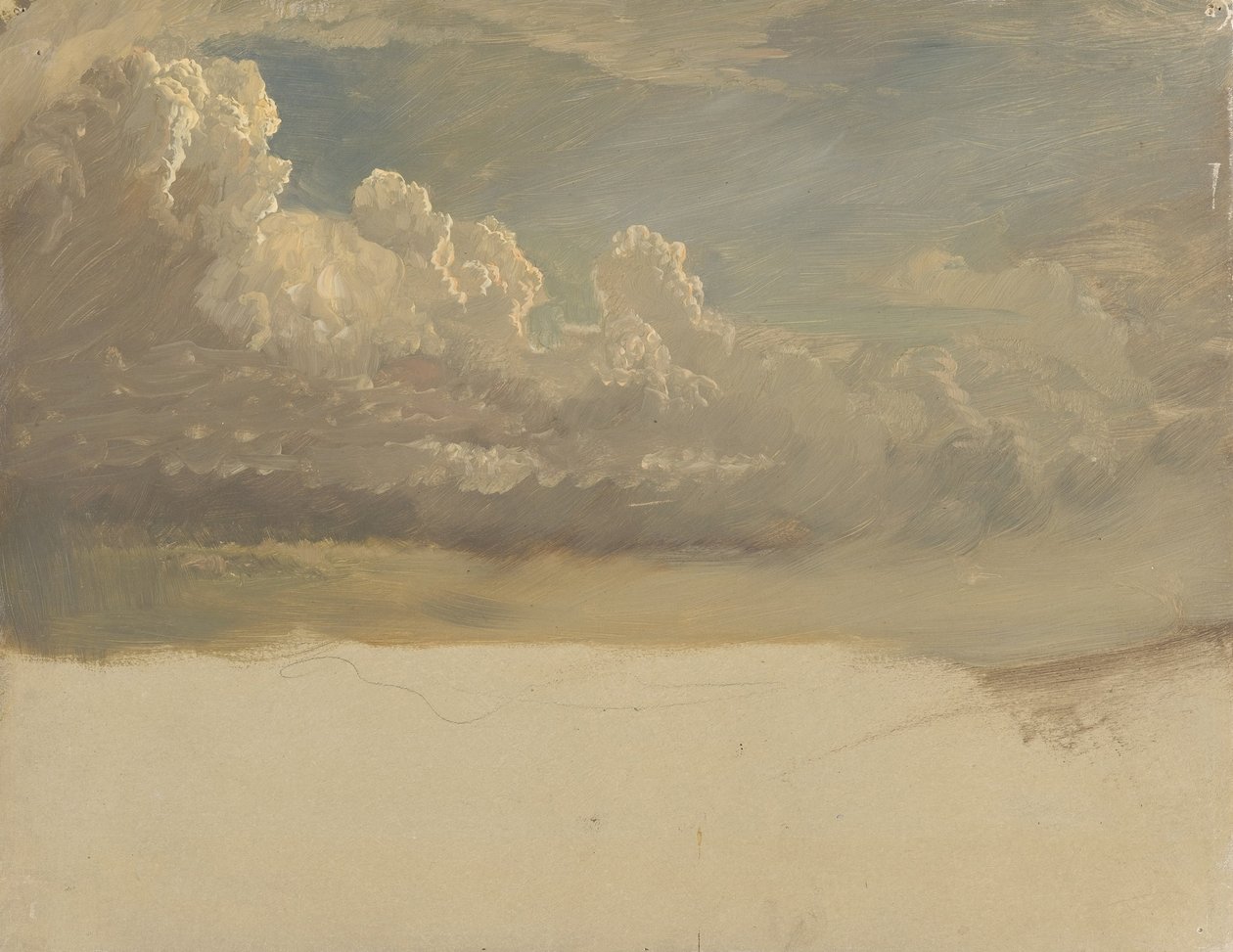 Bulut Çalışması by Frederic Edwin Church